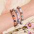 Clémentine Vague | Bracelet de perles de verre de l'Himalaya